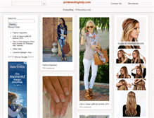 Tablet Screenshot of pinterestinglady.com